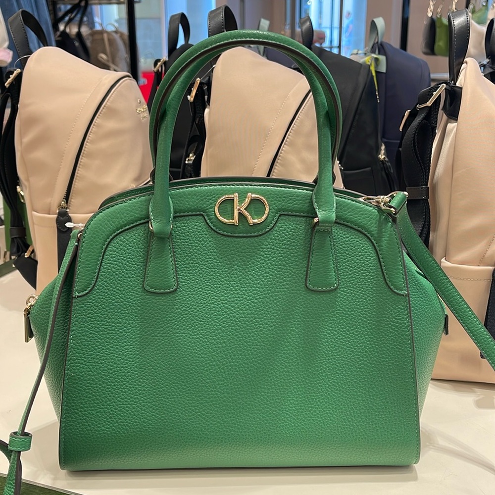 Kate Spade Kyla Large Satchel 
Green Bean
NWT